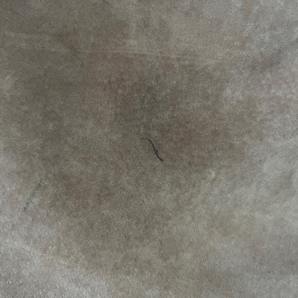 Vintage Margaret Godfrey Floral Embroidered Tan Genuine Suede Pants Size 12 - Picture 12 of 16